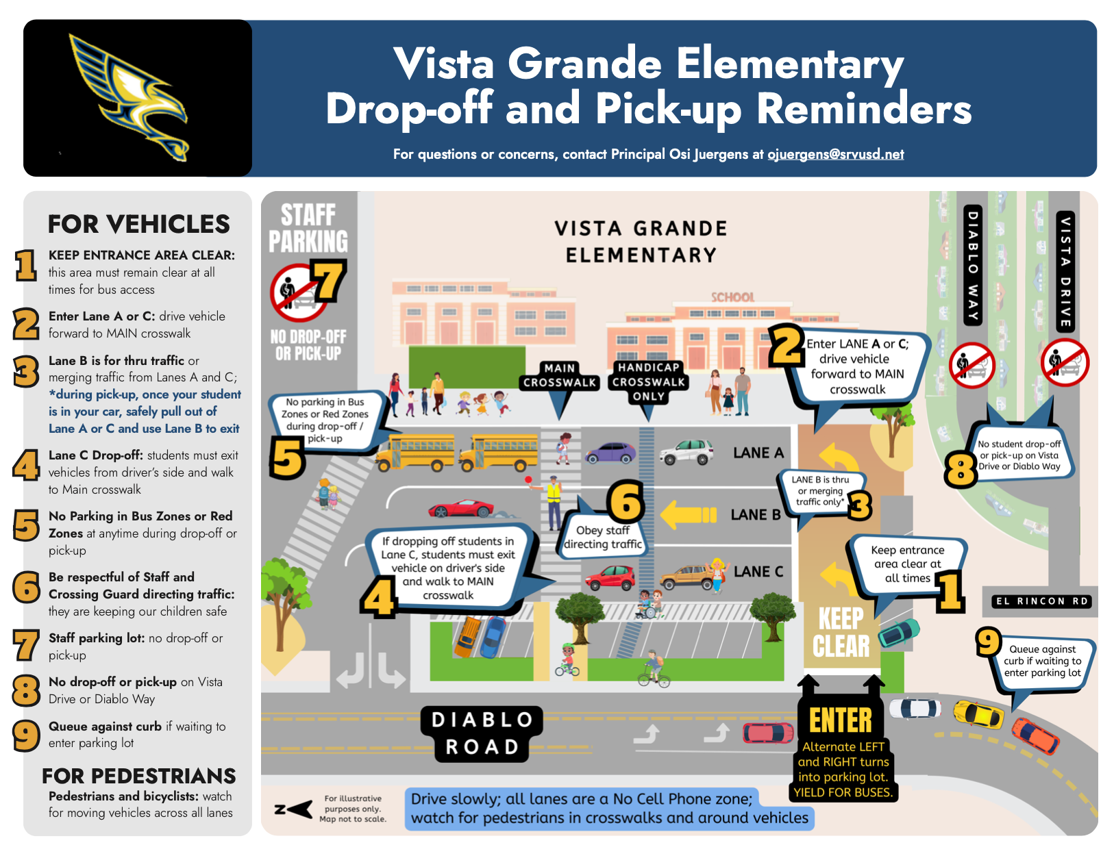 VG Drop-Off & Pick-Up Reminders
