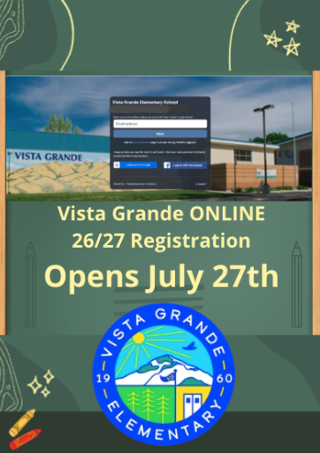 Vista Grande Online Registration Image